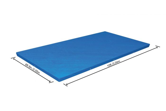 Bâche de couverture pour piscines rectangulaires 300 x 201 cm