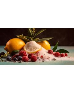 Aquatural Set Arôme aux Fruits avec Cristaux Aromatiques & Sel de la Mer Morte - Orange, Citron, Baies